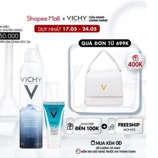 Bộ xịt khoáng dưỡng da Vichy Mineralizing Thermal Water