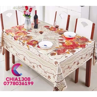 khăn trải bàn 3D cao cấp đủ cỡ bàn (sỉ ib)
