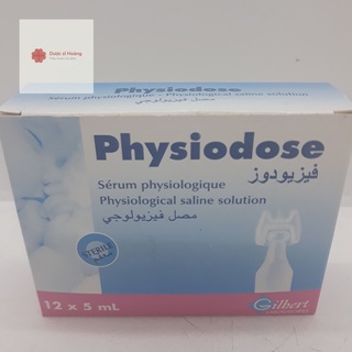 Nước muối sinh lý Physiodose của Pháp hộp 40 ống