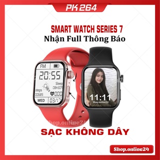 Watch 7 Đồng hồ thông minh Z36 Smartwatch Series 7 Sạc không dây, Nghe gọi bluetooth, Thay ảnh, dùng được 2 nút