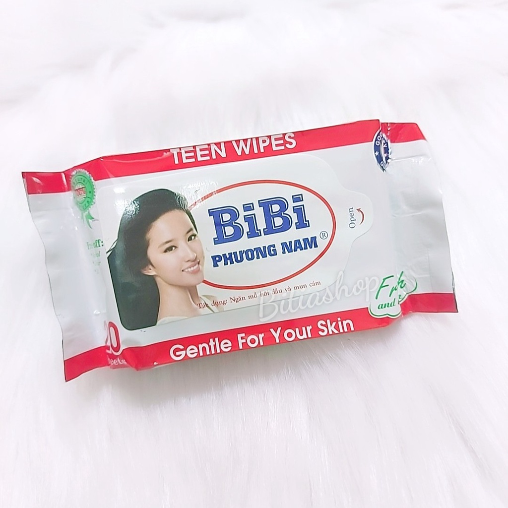 Khăn Ướt Bibi 20 Khăn