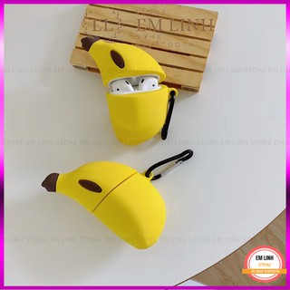 Case Vỏ Bao Airpods Đựng Tai Nghe Airpod 1/2/I12 TWS - Chất Liệu Silicon Chống Va Đập A2 G37 CHUỐI