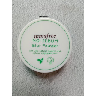 [ Ảnh Chụp Thật ] Phấn Phủ Kiềm Dầu Innisfree No Sebum Blur Powder