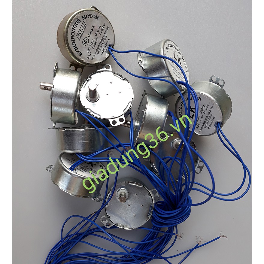 Motor giảm tốc 220V , túp năng điện quạt treo tường