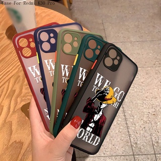 Xiaomi Redmi 7 7A 5A 4X 5 Plus K30 K40 Gaming K20 Poco F2 Pro Pocophone Cho Ốp lưng điện thoại In Hình One Piece Luffy