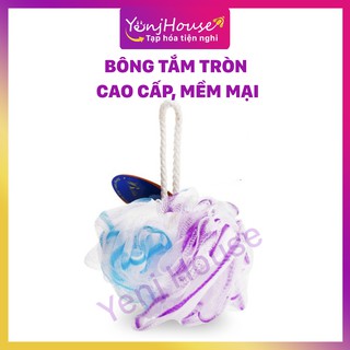 BÔNG TẮM TRÒN CAO CẤP, MỀM MẠI ( GIAO MÀU NGẪU NHIÊN ) – YENJ HOUSE