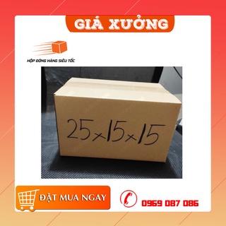 25x15x15 1 Hộp carton đóng hàng