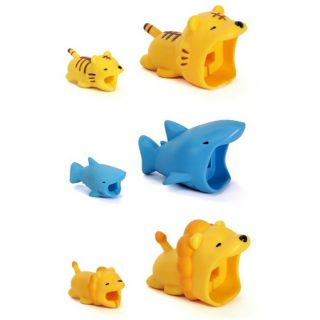 Set thú cắn cáp lớn và nhỏ bảo vệ cáp sạc Iphone