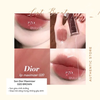 Son bóng dưỡng Dior Maximizer 020 Brown mini