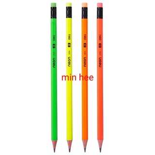 Bút chì 2B màu neon loại xịn