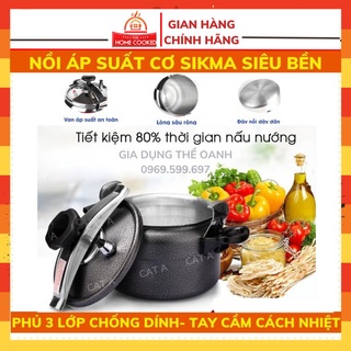 NỒI ÁP SUẤT SIKMA - Nồi áp suất bếp gas an toàn, dễ sử dụng