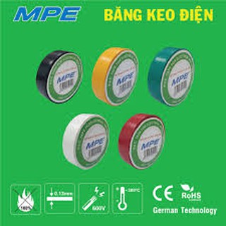 Combo 10 cuộn băng keo điện MPE ( chính hãng )