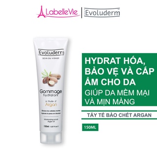 Tẩy tế bào chết Evoluderm Gommage Hydratant Argan 150ml sạch sâu và dưỡng ẩm