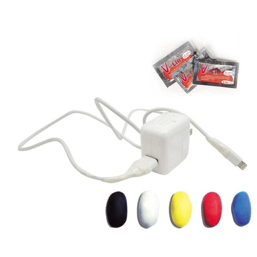Bộ 3 gói đất sét tạo hình thông minh Sugru Vtie siêu kết dính siêu dẻo tiện lợi trong mọi công việc Phặn Phặn