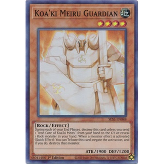 Thẻ bài Yugioh - TCG - Koa'ki Meiru Guardian / SESL-EN048'
