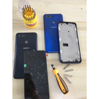 Combo Bộ Vỏ Sườn + Màn Hình Oppo A12 (Tặng Kèm Bộ Vít)