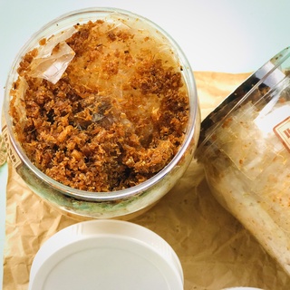 Bánh tráng tôm khô cháy tỏi - 1 hủ 350g