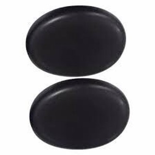 Đá Oval Đen Dùng Trong Massage Body KT 8.0x 8.0 Độ Dày 1.5cm