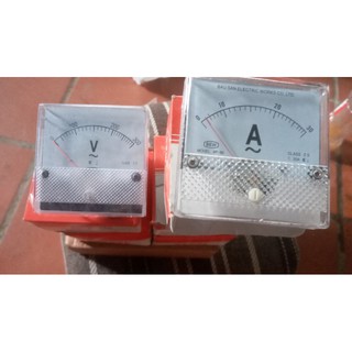 Đồng hồ báo vôn và đồng hồ báo Ampe