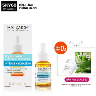 Tinh chất cấp nước dưỡng ẩm sâu Balance Hyaluronic Deep Moisture Serum 30ml