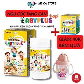 Ngũ Cốc Dinh Dưỡng Babyplus - Hapi, Giúp Tăng Cân,Tăng Chiều cao ,Tăng Hấp Thu,Giảm Táo Bón,Cung Cấp Dinh Dưỡng Cho Bé