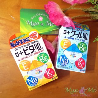 Thuốc nhỏ mắt Rohto Vitamin 40