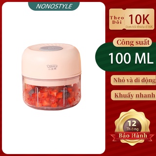 LOTOR Máy xay tỏi ớt, rau củ quả mini Lotor có cổng sạc USB - Nhỏ gọn, tiện lợi  -  Bảo hành 12 tháng