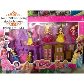 Đồ chơi lâu đài cổ tích của các nàng công chúa disney (ảnh thật)