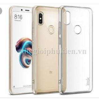 Ốp lưng trong suốt redmi note 5 pro hiệu imak phủ nano không ố vàng