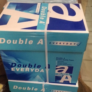 Giấy in khổ A5 thương hiệu PAGI và DOUBLE A