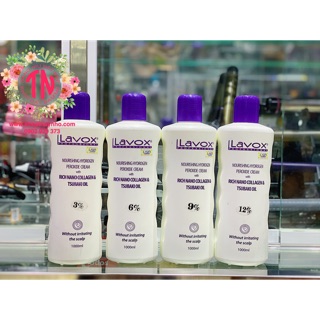 Thuốc trợ nhuộm tóc , Oxy Lavox Siêu Dưỡng Giàu Tsubaki Oil &amp; Nano Collagen