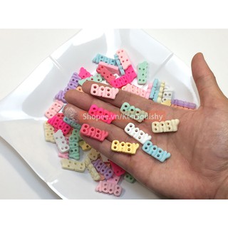 Charm Logo Baby Ngẫu Nhiên Nguyên Liệu Làm Trang Trí Slime