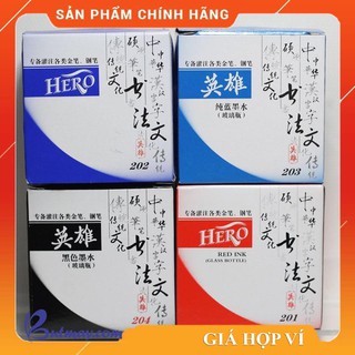 [Mã LIFE03 giảm 10% cho đơn hàng từ 500k] Mực Hero 20x [Sao Khue Pens - butmay.com]