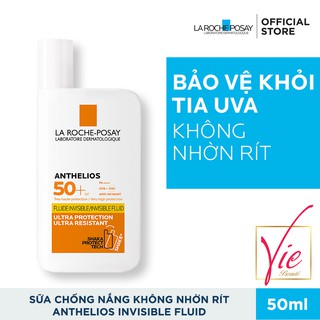 La Roche Posay Anthelios Invisible Fluid SPF 50+ Kem Chống Nắng La Roche Posay dành cho da nhạy cảm 50ml