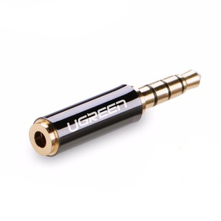 Đầu chuyển đổi 2.5mm cái (có lỗ) sang 3.5mm đực dài 25mm UGREEN 20502