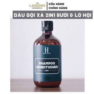 Dầu gội xả 2 trong 1 nam Saigon Hustlers Shampoo Conditioner 2 in 1 500ml
