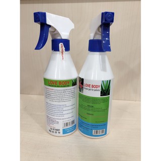 Dung dịch tắm khô Love Body 380ml