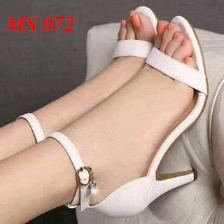 Giày sandal  bản ngang da mềm 6 phân