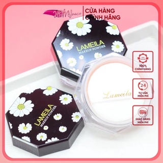 Phấn Phủ Bột kiềm dầu hoa cúc Lameila mỏng mịn