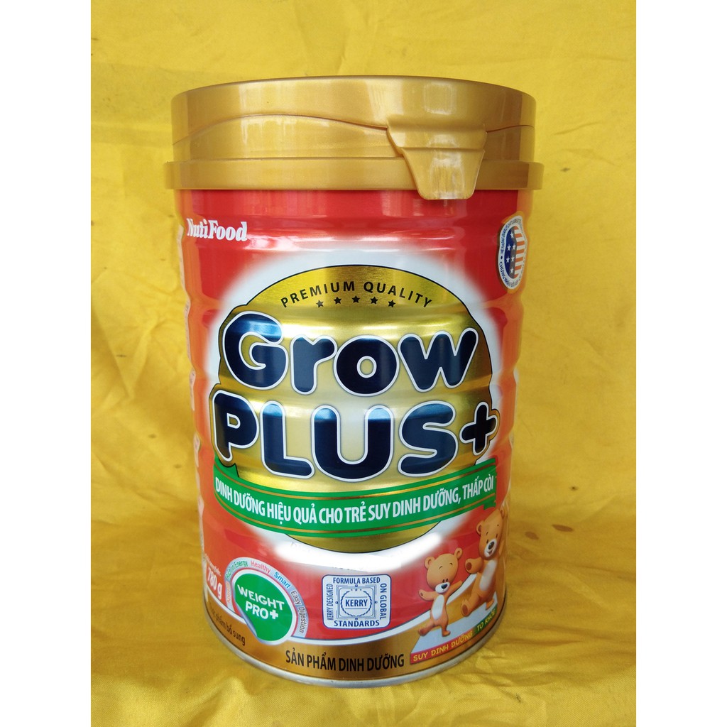 Sữa bột Grow Plus đỏ Nuti -  Lon 780g