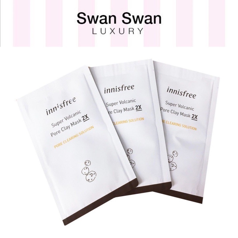 Mặt Nạ Đất Sét Núi Lửa mẫu Thử innisfree