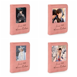 Ví ngắn hồng cầm tay IN HÌNH Tả Hàng Gia tộc TF idol thần tượng cpop  đựng vật dụng nhỏ xinh xắn tiện lợi