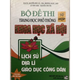 Sách - Bộ đề thi trung học phổ thông tổ hợp Khoa học xã hội