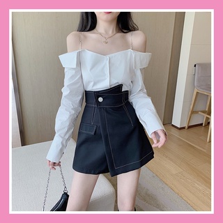 Quần giả váy nữ cạp cao viền chỉ nổi tôn dáng sang trọng có bigsize phong cách trẻ trung năng động CV10