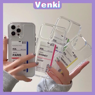 iPhone Case Clear Case Soft Thick TPU Shockproof HD Super Transparent Protection Camera Plating Button Travel Ticket For iPhone 13 Pro Max iPhone 12 Pro Max iPhone 11 iPhone 7Plus