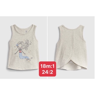 Áo sát nách bé gái họa tiết mickey