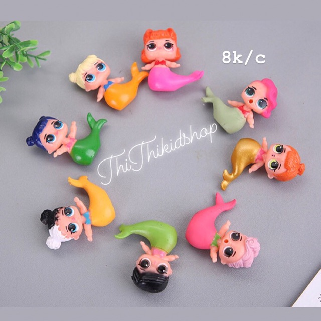 (2 cái)Charm tiên cá LOL ( 2 CÁI )