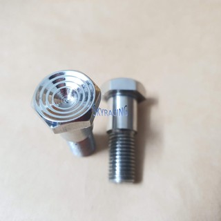 [Mã LIFEAUMAY giảm 10% tối đa 30k đơn 150k] Ốc Chống Nghiêng INOX 304 Gắn Chống Zin Xe Honda và YAMAHA (mẫu xoắn)