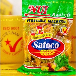 Date T3/2023- NUI XOẮN RAU CỦ Safoco Gói 300g