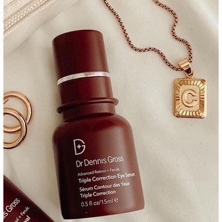 Serum mắt giảm nhăn, quầng thâm DR. DENNIS GROSS Advanced Retinol + Ferulic Triple Correction Eye Serum 15ml fullbox